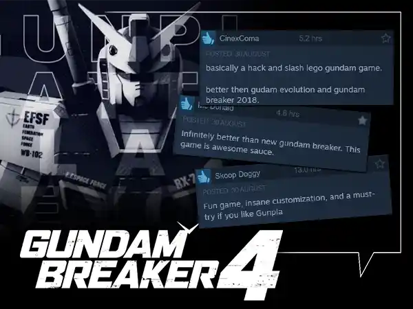 GUNDAM BREAKER 4-review